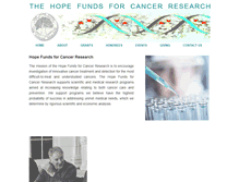 Tablet Screenshot of hope-funds.org